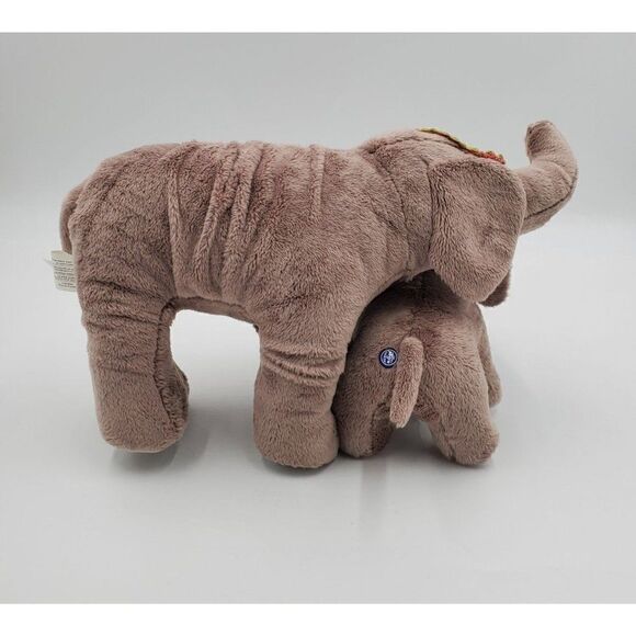 Ringling Brothers And Barnum & Bailey Circus Elephant Plush Mother & Baby NWT - Picture 3 of 7